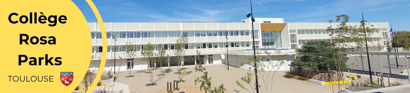 Bandeau unique Collège Rosa Parks